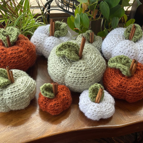 Crochet Pumpkin Set
