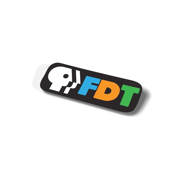 PBS-Themed Anti-Trump Sticker: Weatherproof Vinyl Decal