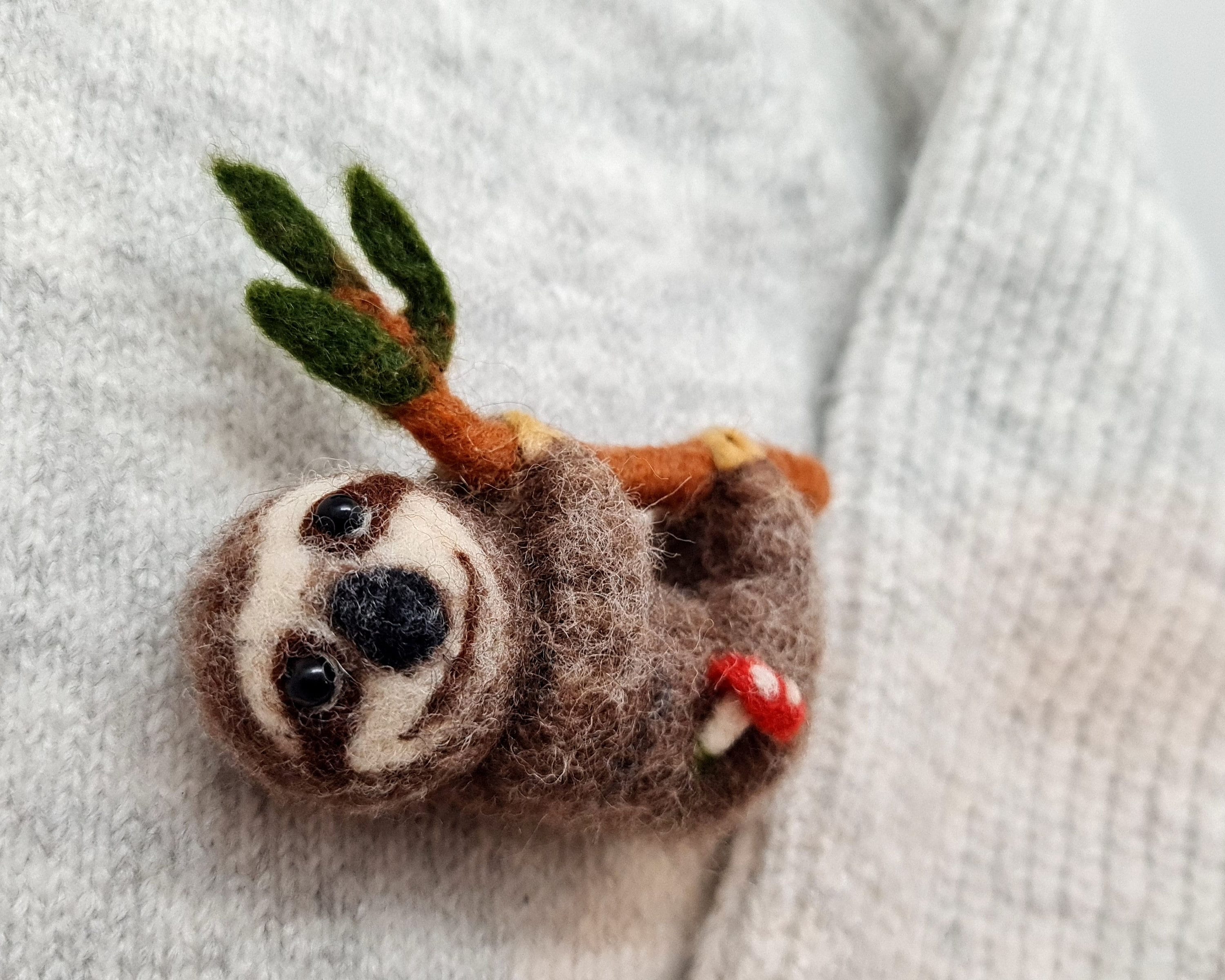 Christmas Dress Sloth - Etsy