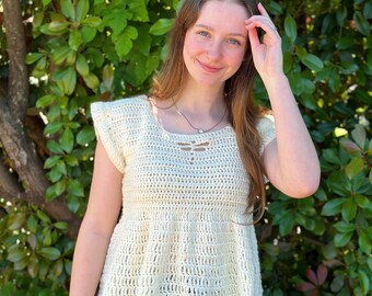 PERVERZE ♡ Crochet Top crochet flower top in-depth tutorial ‪@ZxCrochets‬ - YouTube