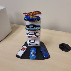 Hot Wheels Desk Display 7 Car Diecast - SVG DXF PDF - digitale download