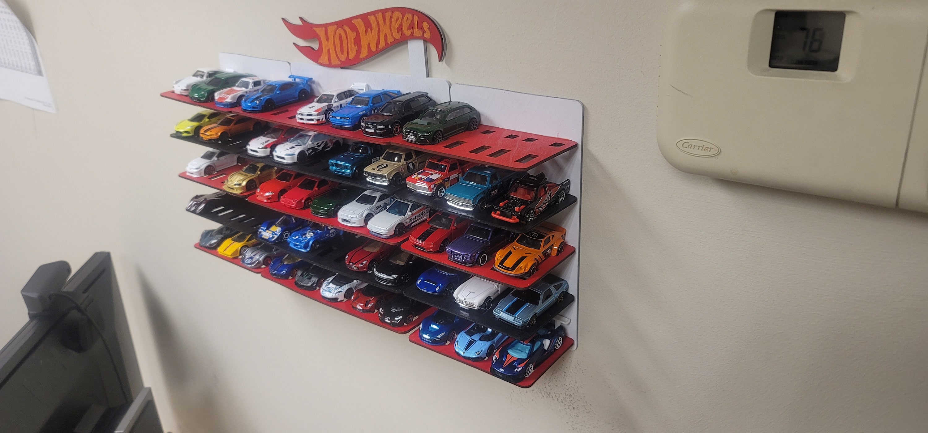Diecast Hot Wheels Wall Display Modular Design 55 (Instant Download) - Etsy