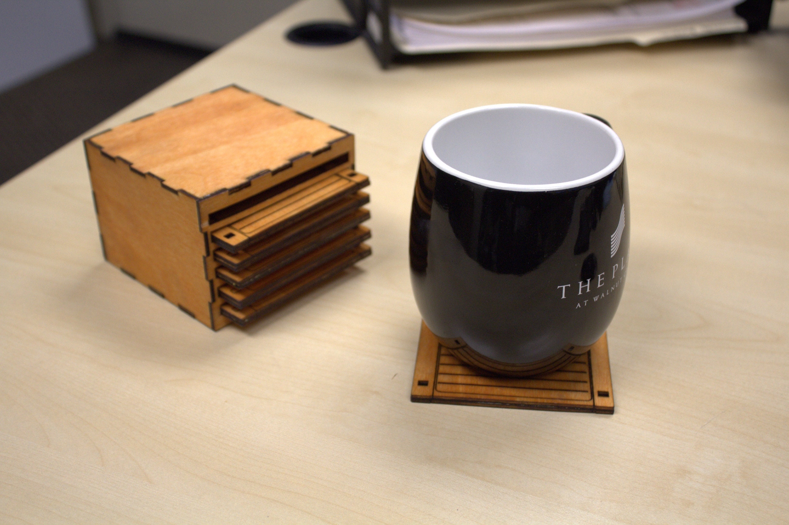 Floppy Disk Coaster With 6 Slot Holder Etsy