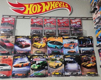Hot Wheels Wall Display System (20pcs)
