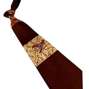 NWT Men's Tie Vintage 1940s Neckties for Men 1930s Necktie 1920s Swing Ties 1950s Cravat Wide Rockabilly Mens Clothing Gifts Rayon 48X4.2"