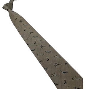 Vintage 1920s Tie Men's Neck Ties Swing Neckties 1930s SLIM Silk BROCADE 51X2.7"
