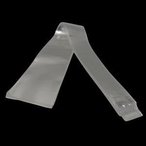 10 protectores de corbata transparentes/fundas de plástico para guardar corbatas/nuevos
