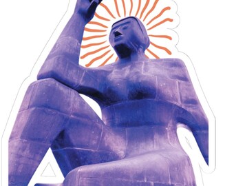 Matisse Stargazer Sculpture Stickers: Colorpop Celestial Art Decal