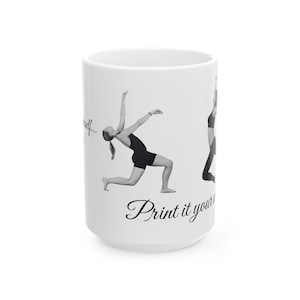 Dance Quote Coffee Mug: Modern Gift for Dancers