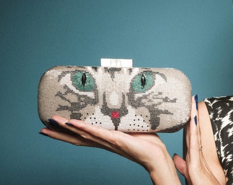 CECE Embroidered Clutch by Fil Atelier