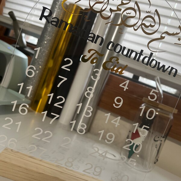 diy ramadan countdown calendar