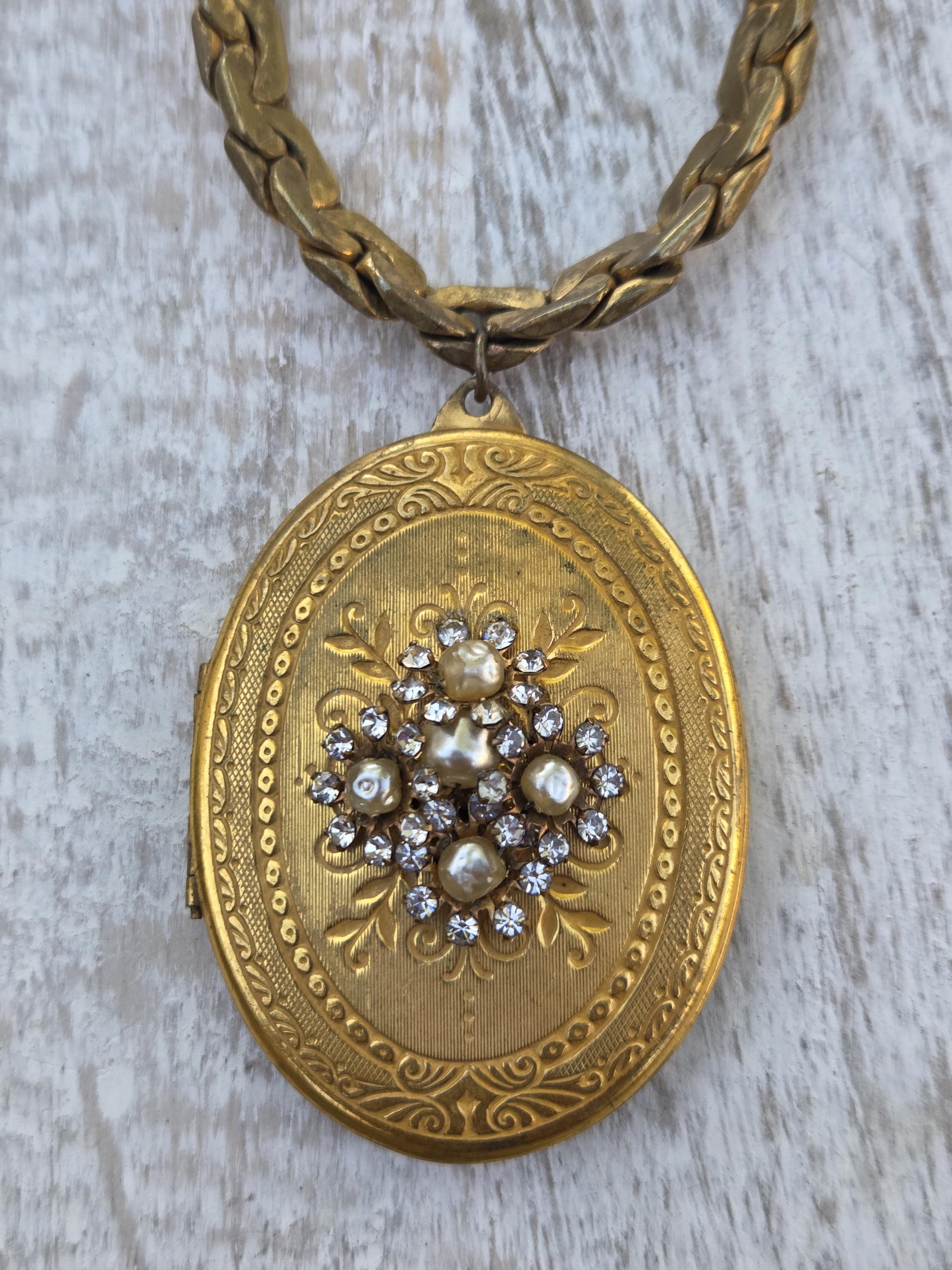 Miriam haskell crystal necklace - Etsy 日本