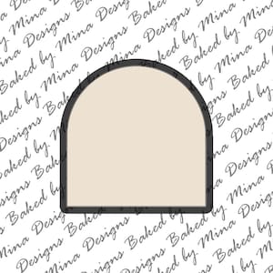 Short Arch Cookie Cutter STL File | digital download | digital file