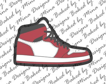 Sneaker Cookie Cutter STL File | digital download | digital file | sports | shoes