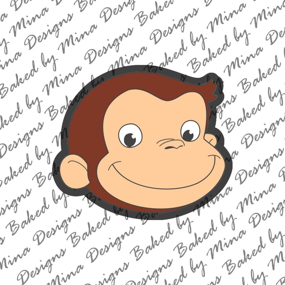 Monkey Head Cookie Cutter STL File | Digital Download | Digital File - Etsy