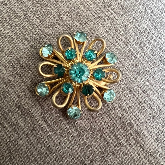 Vintage Coro mid century modern brooch