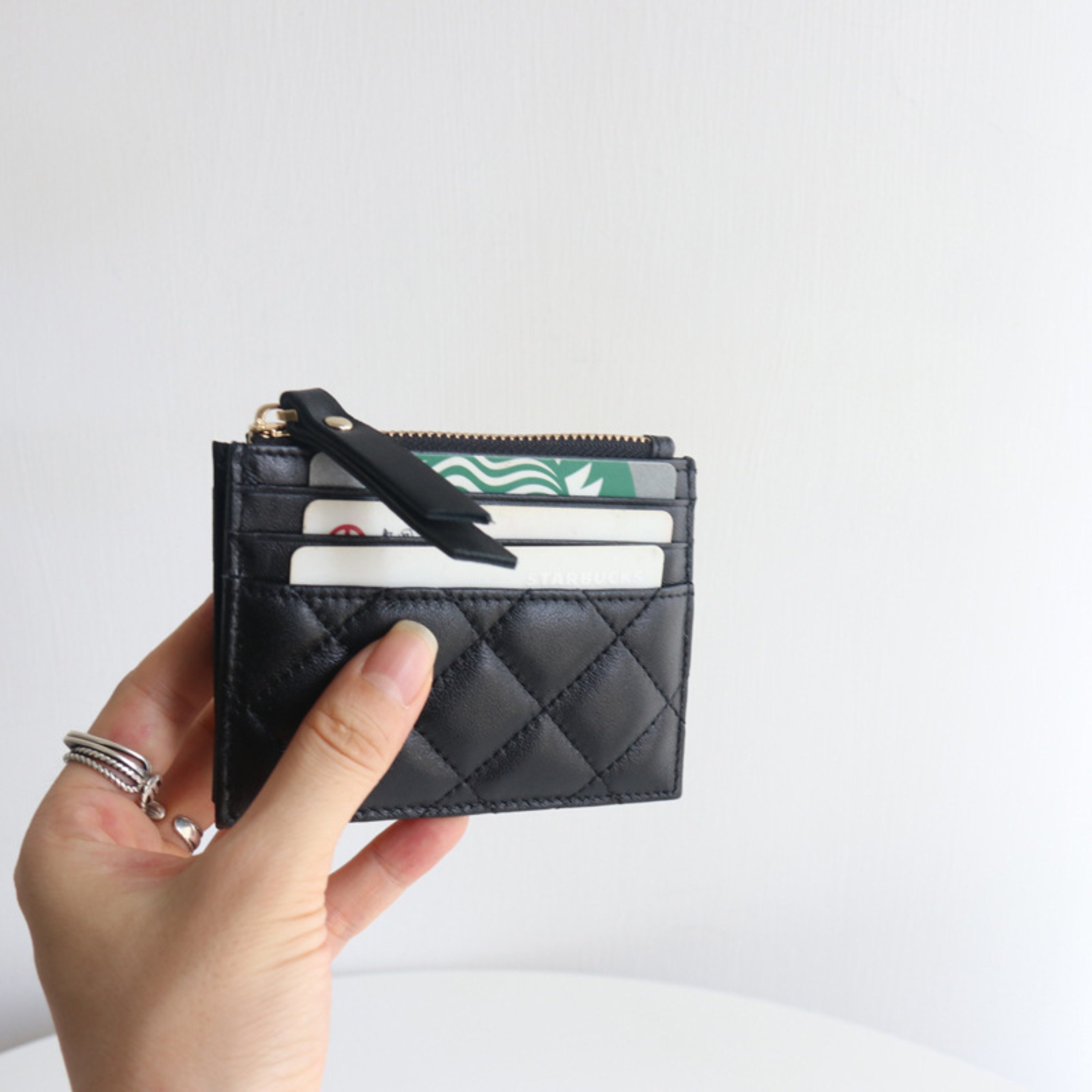 chanel card holder men wallet