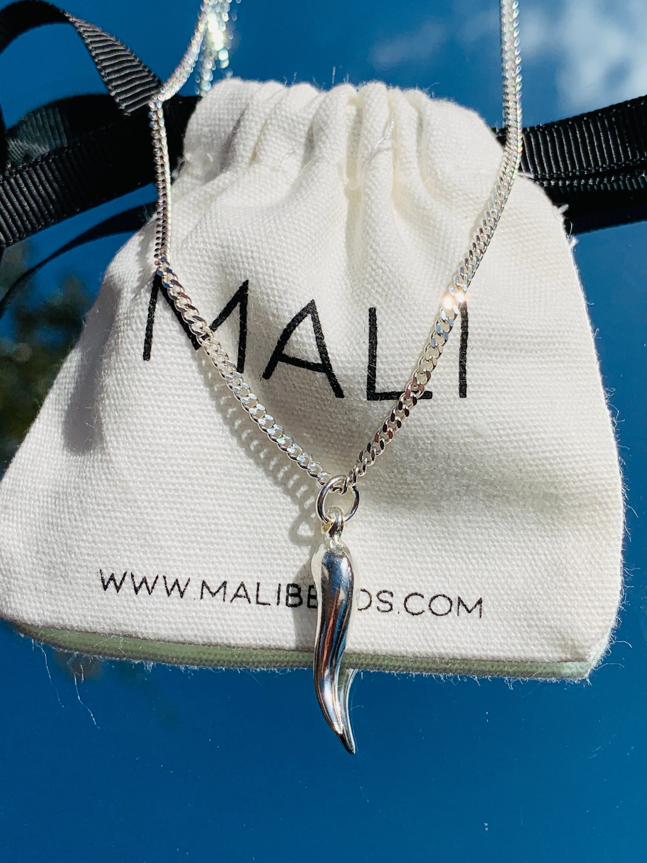corno necklace silver LORO ENOF ロロ Sterling Silver 