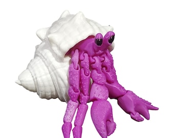 3D Gedruckter Glieder Einsiedler einsiedler Fidget Spielzeug: Wohnkultur Modell