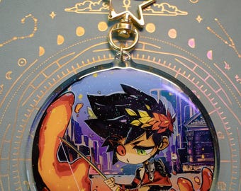 Hades I - Zagreus Fishing 3" Acrylic Charm