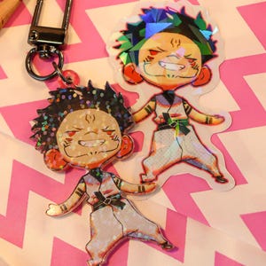 Sukuna 2.5" Holo Charm/Sticker
