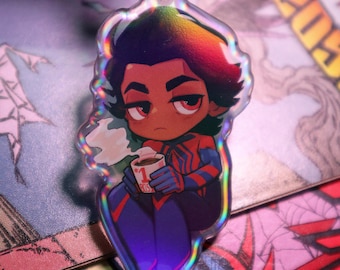 Miguel O'hara 3" Glitter Acrylic Charm