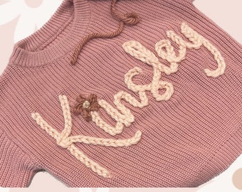 Personalized Name Sweater (baby + toddler sizing)