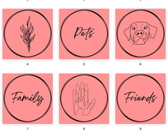 Red Instagram Highlight Covers Instagram Story Icons - Etsy