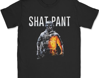 SHAT PANT Shirt | battlefield shirt, bf6 shirts, gaming tee shirt, gamer shirt, funny tshirts, crazy shirt, video game tees, ironic shirte