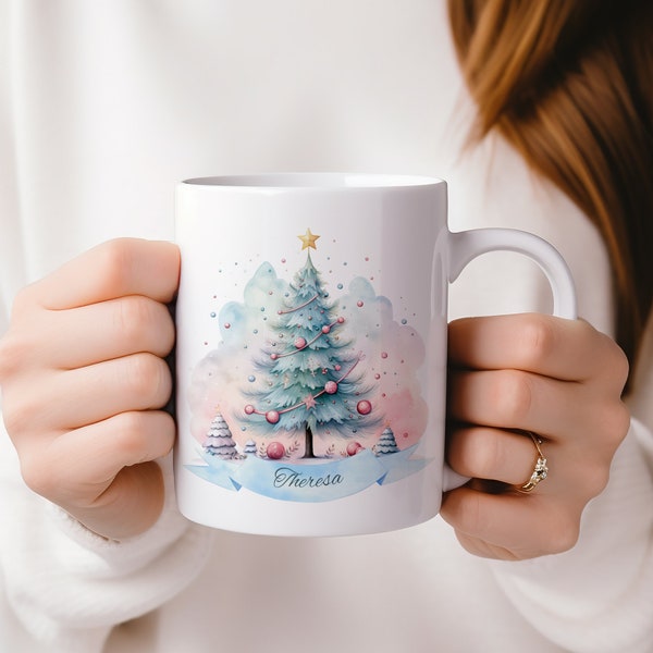 Tasse Weihnachten personalisiert | Geschenkideen | Weihnachtsgeschenk | persönliches Geschenk | Kaffeebecher | Kaffeetasse | Wintermotiv