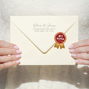 Engagement gift | Custom stamp | Wedding gift | Self-inking stamp | Address stamp | Gift for couple | Rubber stamp | Save the date stamp