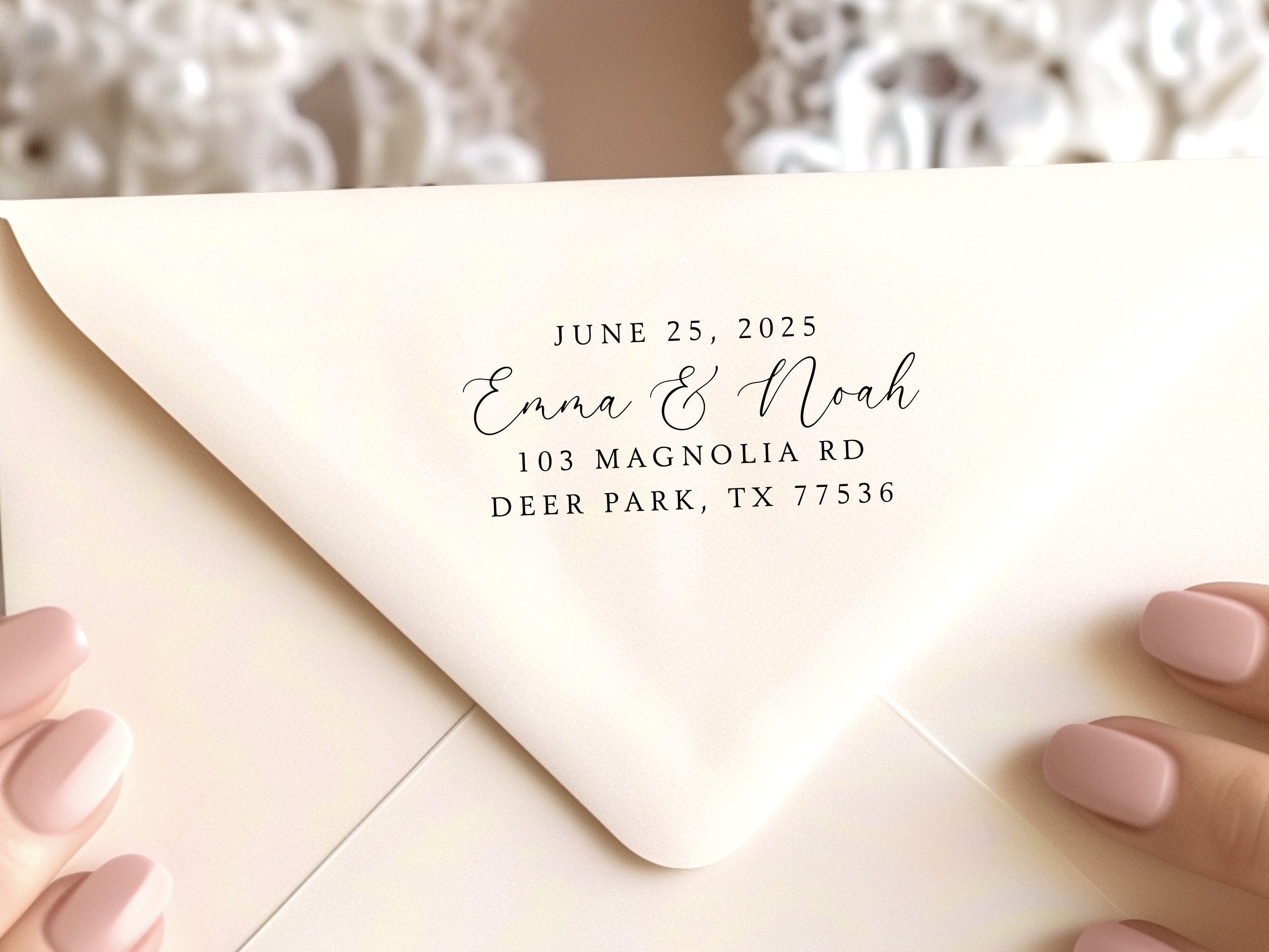 Return Address Stamp