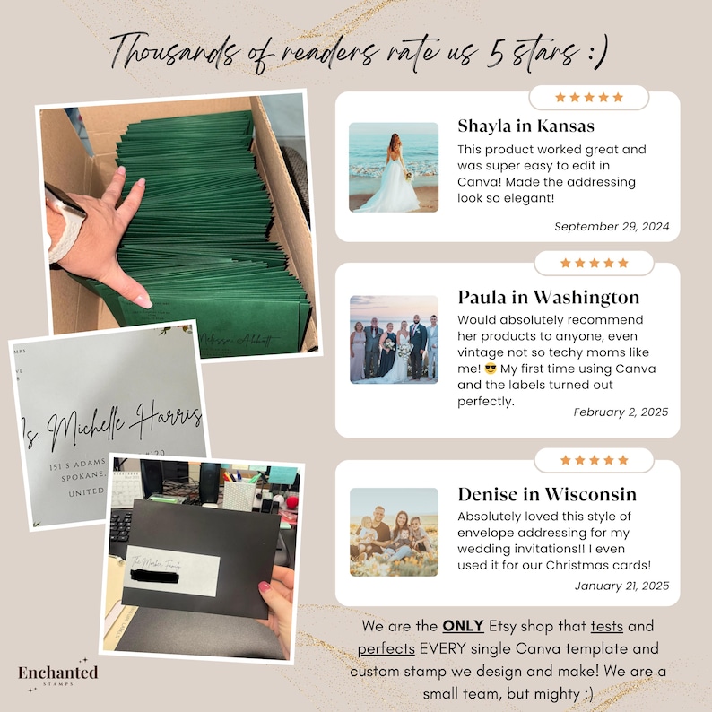 Canva Hochzeitseinladung Vorlage Bundle, Hochzeitseinladung, Save the date, Hochzeitseinladungskarte Design, Canva Einladungen, moderne Hochzeit Bild 3