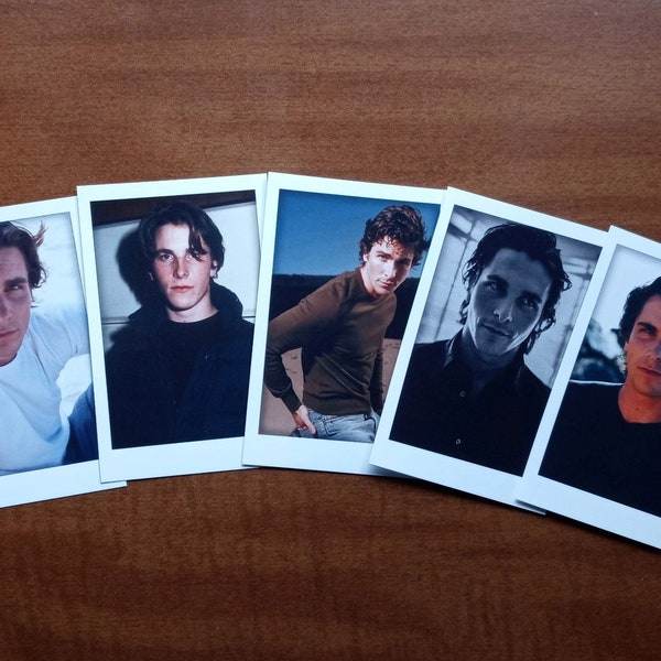 Christian Bale Inspired Cute Mini Photo set