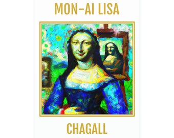 The Mona Lisa - If Marc Chagall had painted her