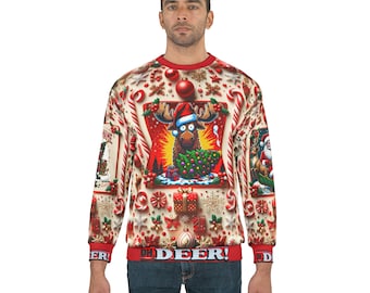 Festive Fiasco - Unisex UGLY Christmas Sweatshirt