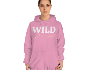 Wild and beautiful: your must-have college hoodie for the confident you!