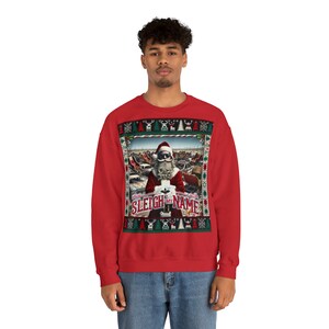 Sleigh my name. Christmas sweater 2.0: Where elegance meets irony. image 3