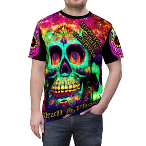 Skull & Phones Unleashed The Ultimate Trendsetter Tee image 1