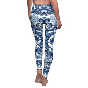 Conquer the fashion world with style: Exclusive Toile de Jouy Leggings A masterpiece of elegance image 7