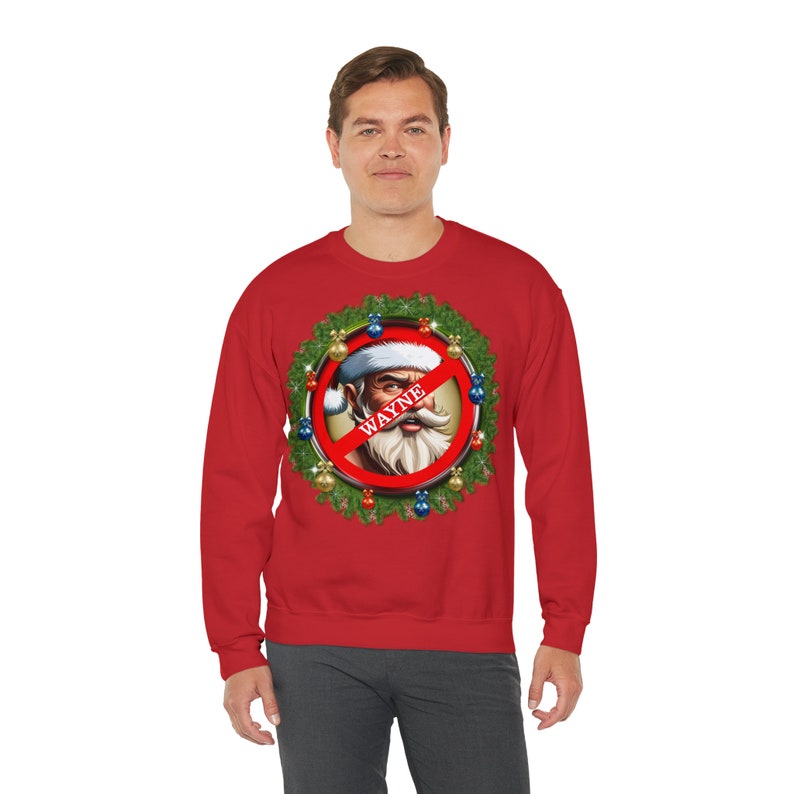 WAYNE The must-have sweatshirt for those who don't like Christmas image 9