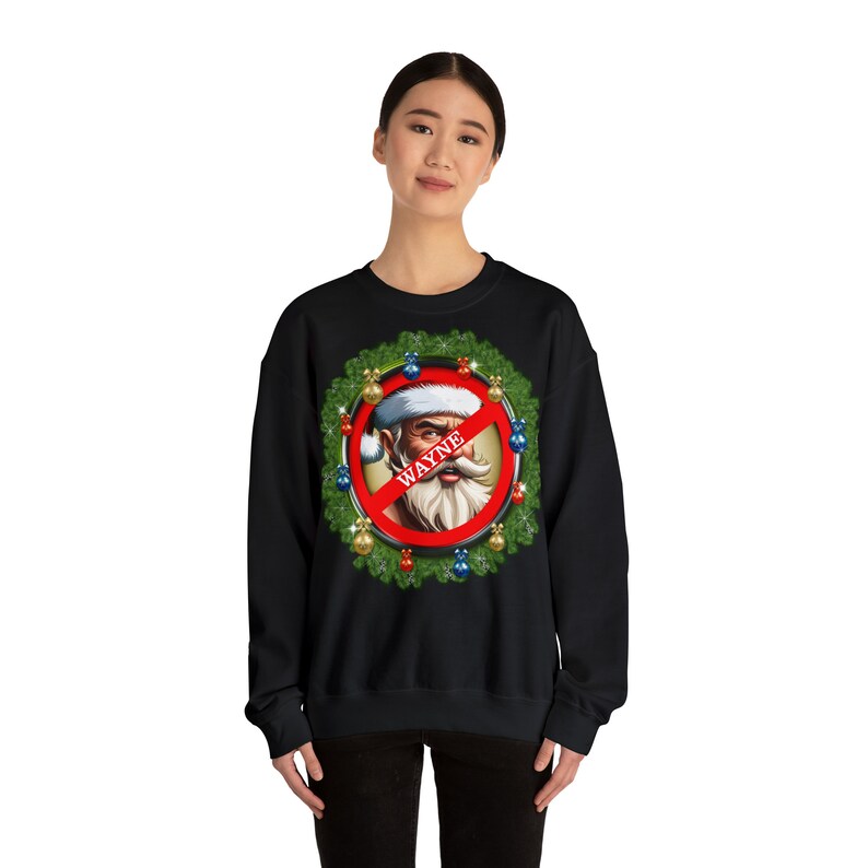 WAYNE The must-have sweatshirt for those who don't like Christmas image 2