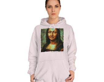 Die Mona Lisa trifft Michelangelo: Ein Meisterwerk auf deinem Kapuzenpullover!