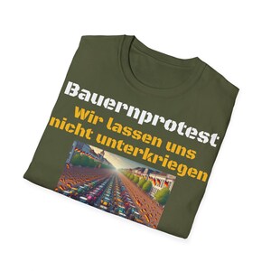 Farmers' protest T-shirt We won't let ourselves get down image 3