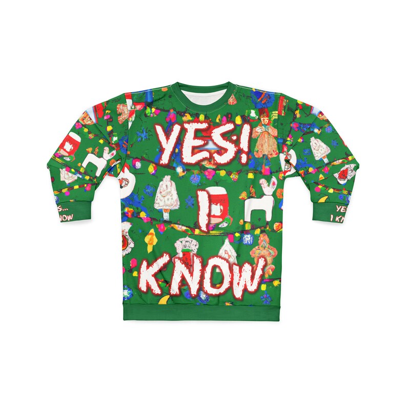 I KNOW Most Ugly Christmas Sweater ever. Because Normal Sweaters Are Overrated image 2