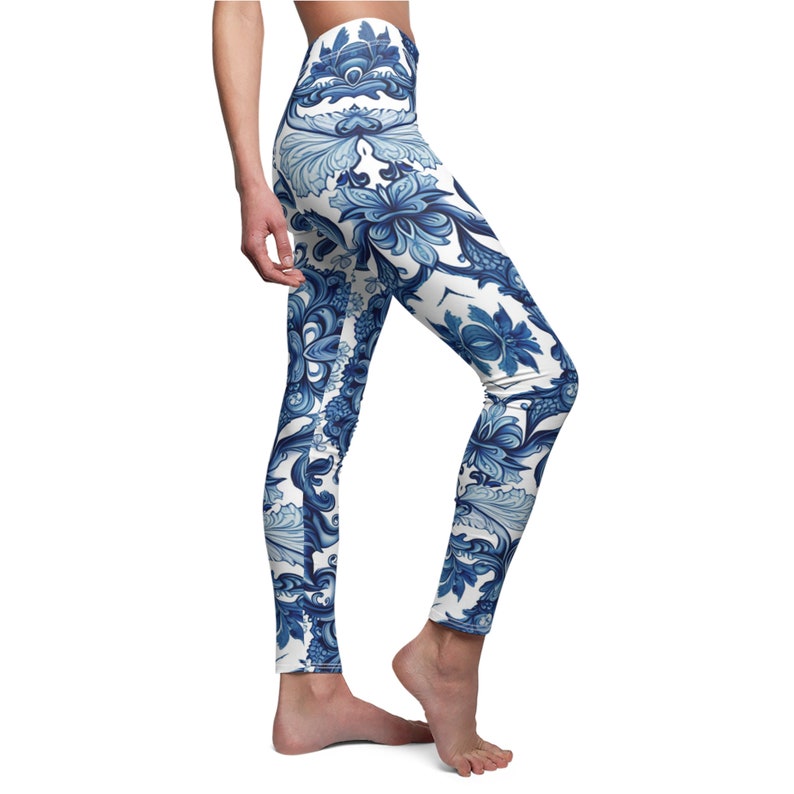 Conquer the fashion world with style: Exclusive Toile de Jouy Leggings A masterpiece of elegance image 6