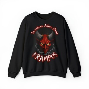 Krampus flows in my veins discover the ultimate Krampus sweater image 2