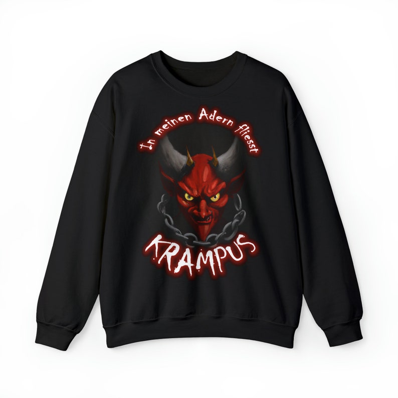 Krampus flows in my veins discover the ultimate Krampus sweater image 2