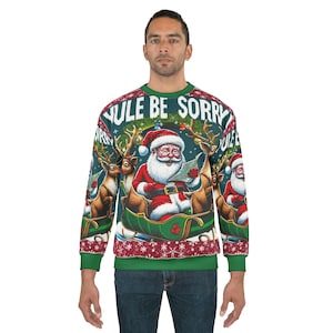 Kitschmas Chaos: Unleash Your Inner Holiday Hot Mess with Our Ugly Christmas Sweater Extravaganza image 1