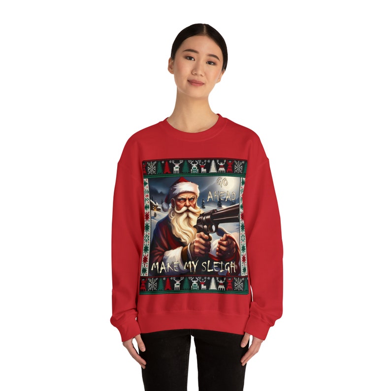 Go ahead Make my Sleigh. A Stylish Ode to Festive Rebellion. image 2